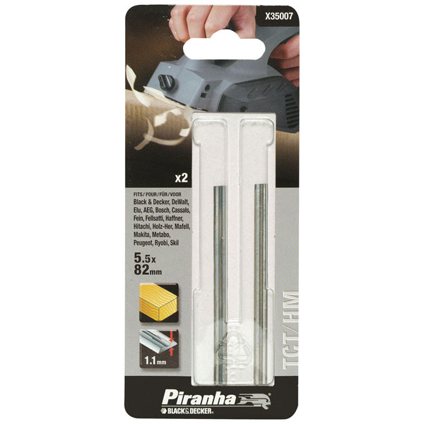 Black+Decker X35007 Planer Blades (2) TCT Rapid Online Black+Decker X35007 Planer Blades (2) TCT Rapid Online