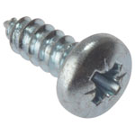 ForgeFix STPP1210ZP Self Tapping Screw Pozi Pan Head ZP 1/2 x 10 Box 200