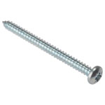 ForgeFix STPP28ZP Self Tapping Screw Pozi Pan Head ZP 2 x 8 Box 200