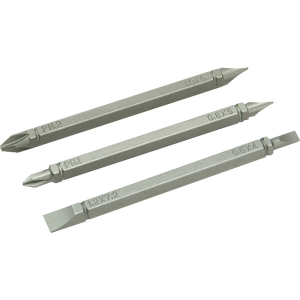 Black+Decker X61383 Screwdriver Driver Bits Pack Of 3 Rapid Online