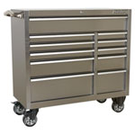Sealey PTB105511SS Rollcab 11 Drawer 1055mm Stainless Steel Heavy-Duty