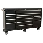 Sealey PTB183015 Rollcab 15 Drawer 1845mm Heavy-Duty