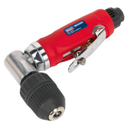 Sealey GSA231 Air Angle Drill with Ø10mm Keyless Chuck