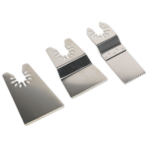 Sealey SMTA1 Multi-Tool Blade Set 3pc