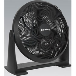 Sealey SFF16 Desk/Floor Fan 3-Speed 16 230V