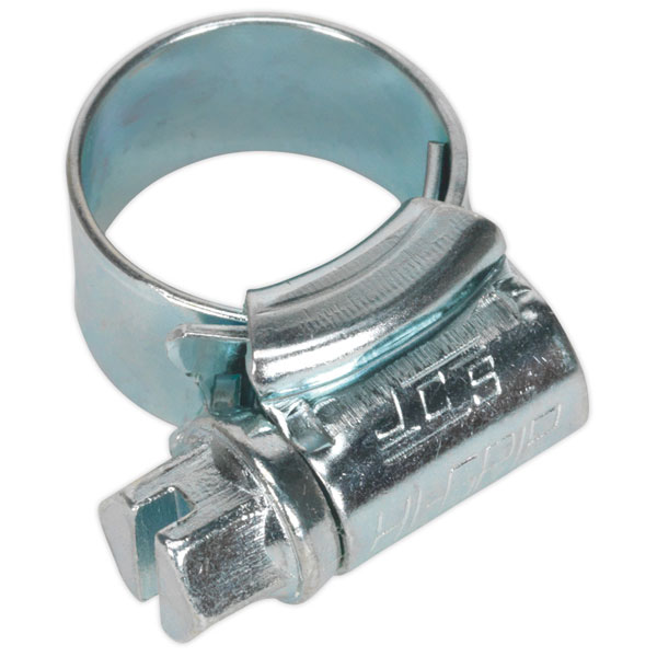 Sealey HCJ000 HI-GRIP® Hose Clip Zinc Plated Ø9.5-12mm Pack of 30