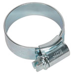 Sealey HCJ1 Hi-Grip Hose Clips Zinc Plated Ø25-35mm Pack Of 20