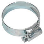 Sealey HCJ1X Hi-Grip Hose Clips Zinc Plated Ø30-40mm Pack Of 20