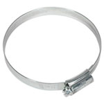 Sealey HCJ4X Hi-Grip Hose Clips Zinc Plated Ø80-100mm Pack Of 10
