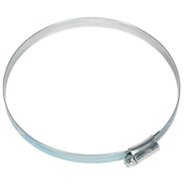 Sealey HCJ7 HI-GRIP® Hose Clip Zinc Plated Ø130-160mm Pack of 10