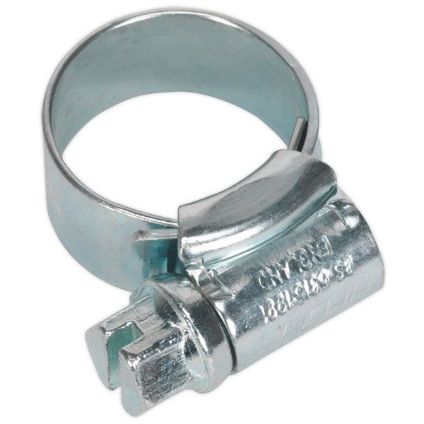 Sealey HCJM00 HI-GRIP® Hose Clip Zinc Plated Ø11-16mm Pack of 30