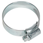 Sealey HCJ245 Hi-Grip Hose Clips Zinc Plated Ø35-45mm Pack Of 20