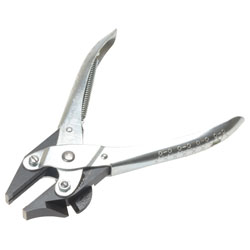 Maun 4951-160 Side Cutting Pliers Knurled Jaws 160mm - Spring Return