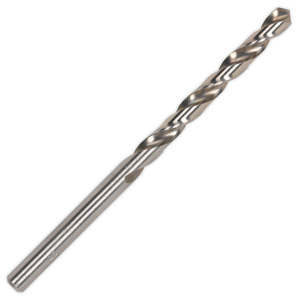 Sealey DB060FG HSS Fully Ground Drill Bit 6mm Pack of 10