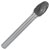 Sealey SDB04 Rotary Burr Oval 10mm