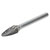 Sealey SDB05 Rotary Burr Arc Round Nose 10mm