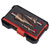 Sealey AK4743 HSS M2 Step Drill Bit Set 3pc Spiral Flute