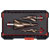 Sealey AK4743 HSS M2 Step Drill Bit Set 3pc Spiral Flute