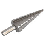 Sealey AK4744 HSS 4341 Step Drill Bit 4-22mm Double Flute