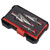 Sealey AK4749 HSS 4341 Step Drill Bit Set 3pc Spiral Flute