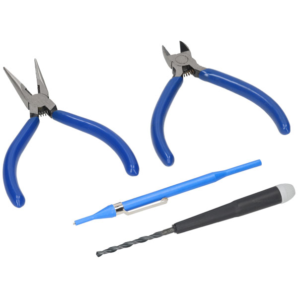 Rapid Zip Case Electronics Tool Kit 8 Piece Rapid Online