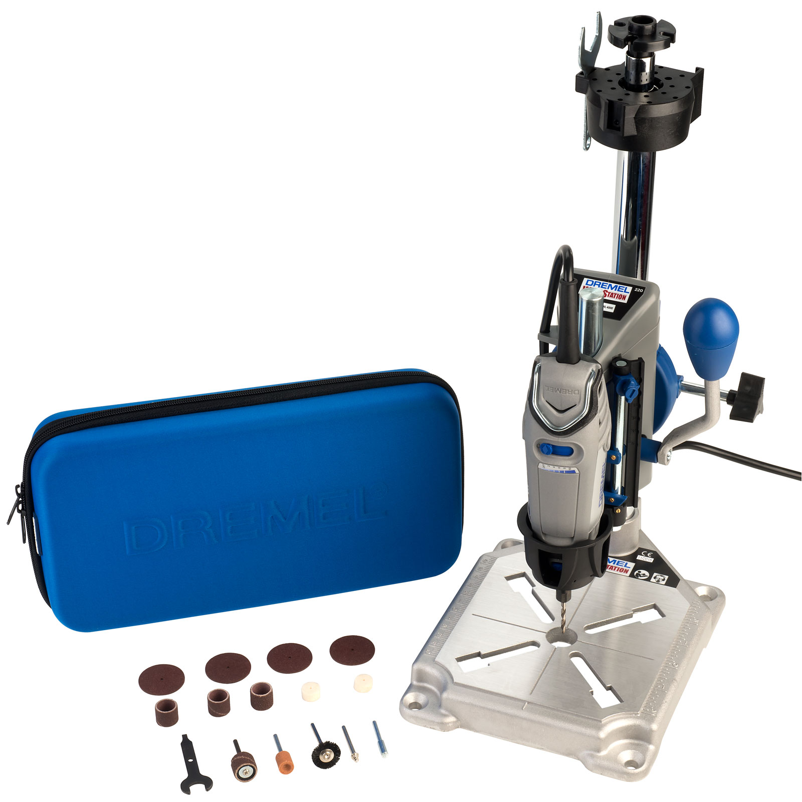 3000-15 EZ Series Multi-Tool and Dremel 220 Workstation Drill Stand | Rapid Online