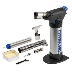 Dremel F0132200JA 2200-4 VersaFlame Gas Blow Torch + 7 Accessories