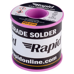Rapid Solder Wire 60/40 22SWG 0.7mm 500g Reel