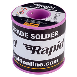 Rapid Solder Wire 60/40 18SWG 1.2mm 500g Reel