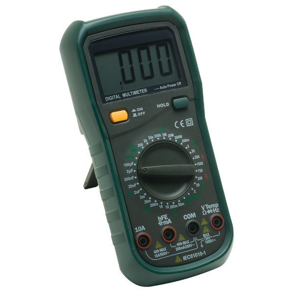 955 Digital LCD Multimeter | Rapid Online