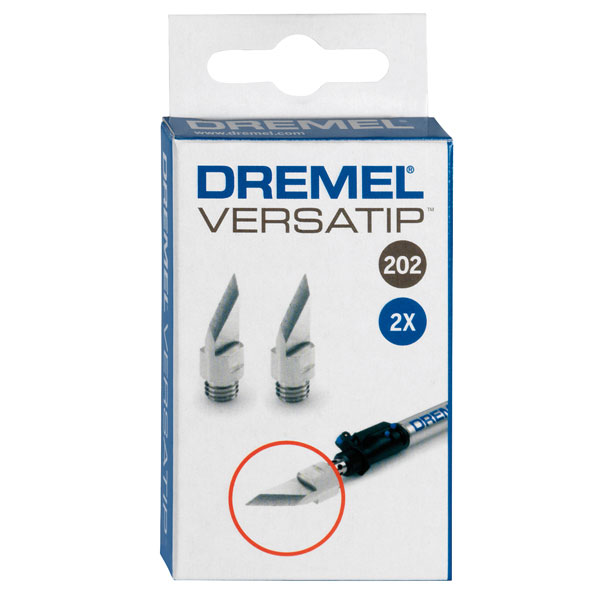 Dremel 26150202JA 202 Cutting Knife Tips x2 Rapid Online