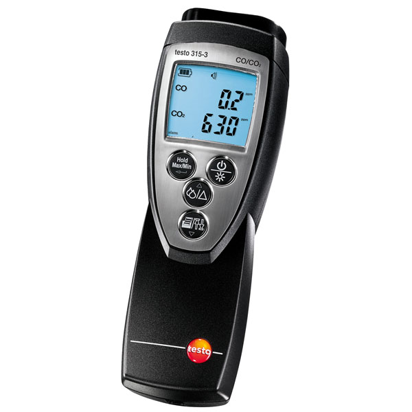 Testo 300632 3153 315-3 CO and CO2 Meter for Ambient Measurements ...