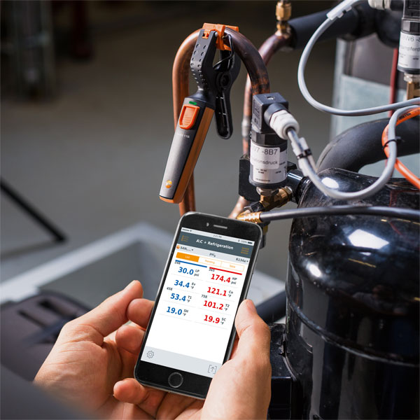 Testo 0560 1549 549i Smartprobe Bluetooth High Pressure Gauge Rapid