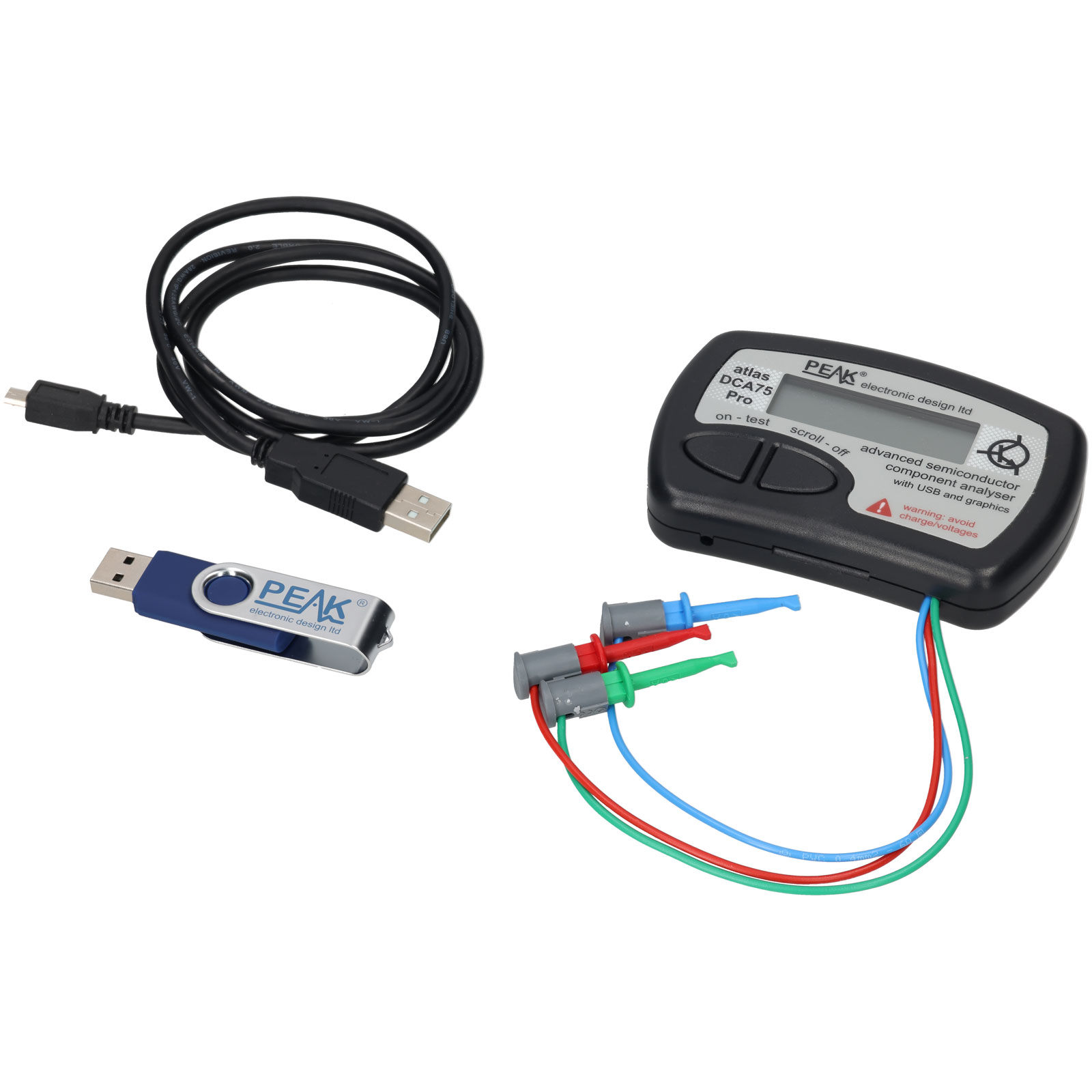 Peak DCA75 DCA Pro Advanced Semiconductor Component Analyser