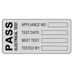 Martindale POLY1 High Quality PASS PAT Test Labels - Roll Of 500