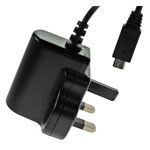 PowerPax UK SW4492-V4 5V DC 1A USB Power Supply UK Pins Black Case 
