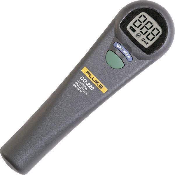 Fluke CO-220 Carbon Monoxide Meter | Rapid Online