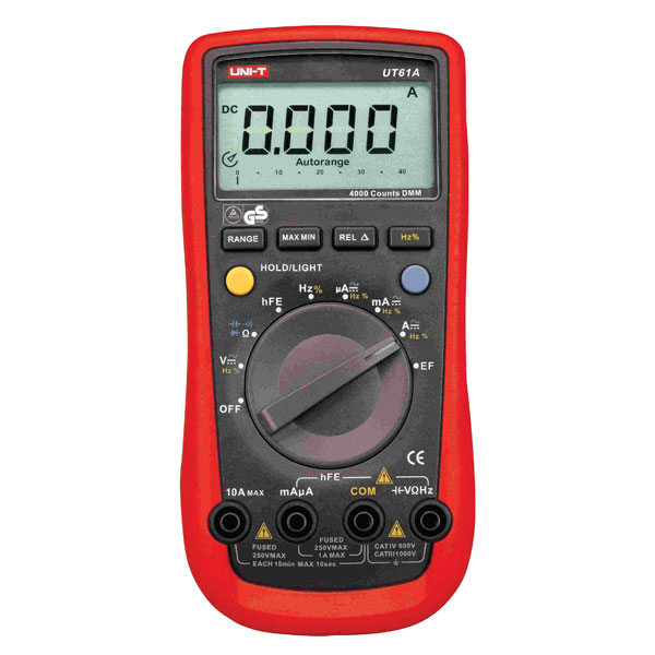 Uni-T UT61A Modern Digital Multimeter | Rapid Online