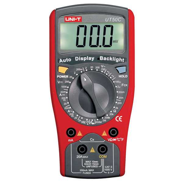 UniT Modern Digital Multimeter UT50C Rapid Online