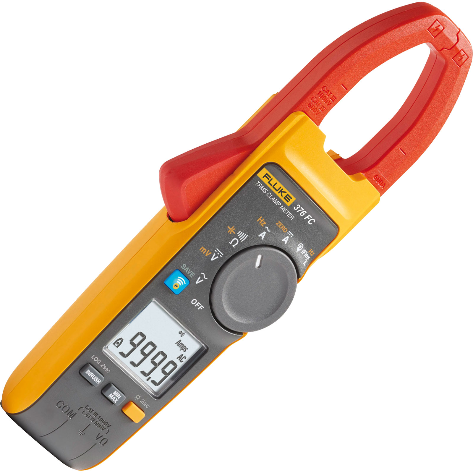 Fluke 376 FC True RMS AC/DC Clamp Meter Kit - Includes the IR-98