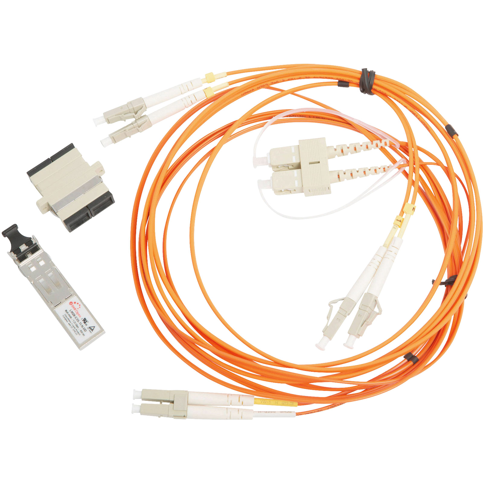 Ideal Networks MGKSX1 SFP Kit 1000BASE-SX 850nm with LC/LC & LC/SC ...