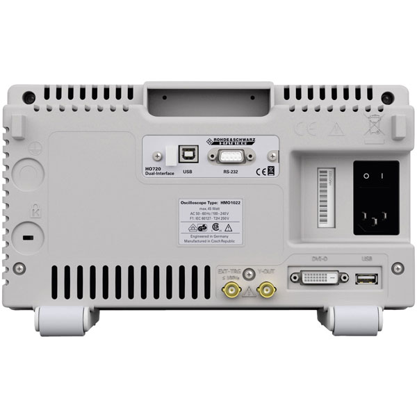 Hameg HMO1022 100MHz 2 Channel Digital Oscilloscope | Rapid Online
