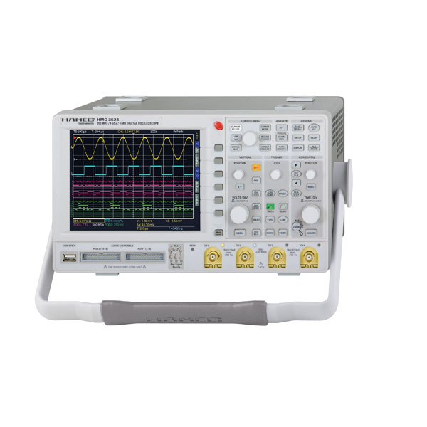 Hameg HMO3524 350MHz 4 Channel Digital Oscilloscope Rapid Online