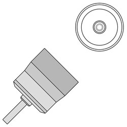 Weller T0058768742N TNR 25 Hot Air Round Nozzle 2.5mm For WTHA 1