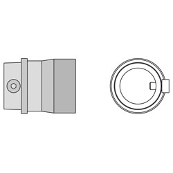 Weller T0058768747N TNA Hot Air Nozzle Adapter For WTHA 1