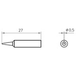 Weller T0054486899 XNT S Solder Tip Conical 0.4mm