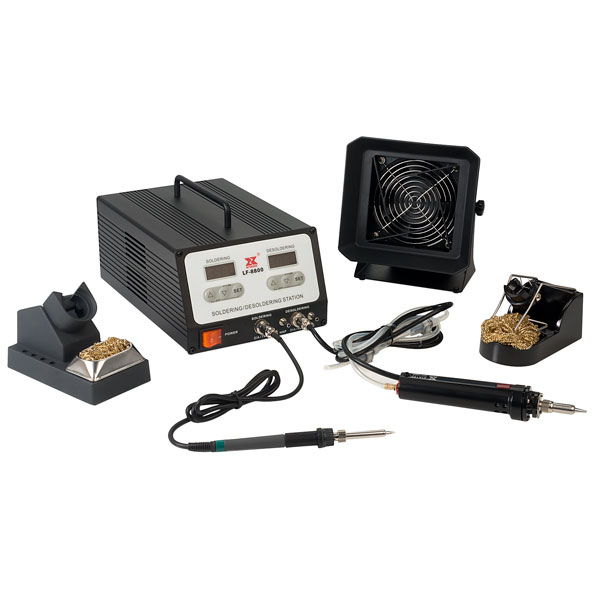 Xytronic LF8800 High Powered Soldering/Desoldering Station Rapid Online