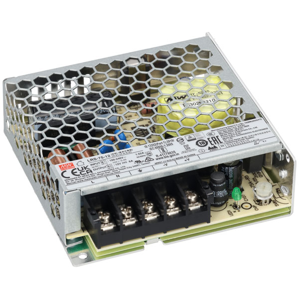  LRS-75-12 12 / 72W Enclosed PSU