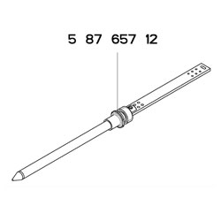 Weller T0058765712N Heating Element For WXP 120