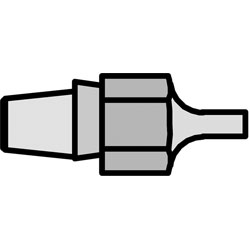 Weller T0051315299 DX 120 Desoldering Nozzle 2.5 x 1.1 x 22mm